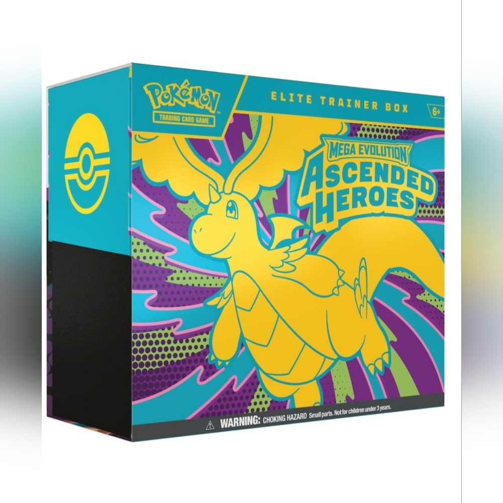 Pokemon Ascended Heroes Elite Trainer Box ETB Sealed New Mega Evolution TCG